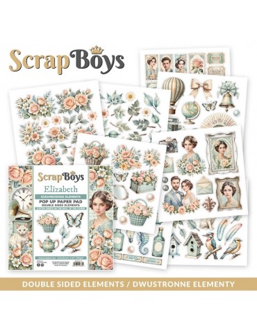 Bloc de papiers ScrapBoys...