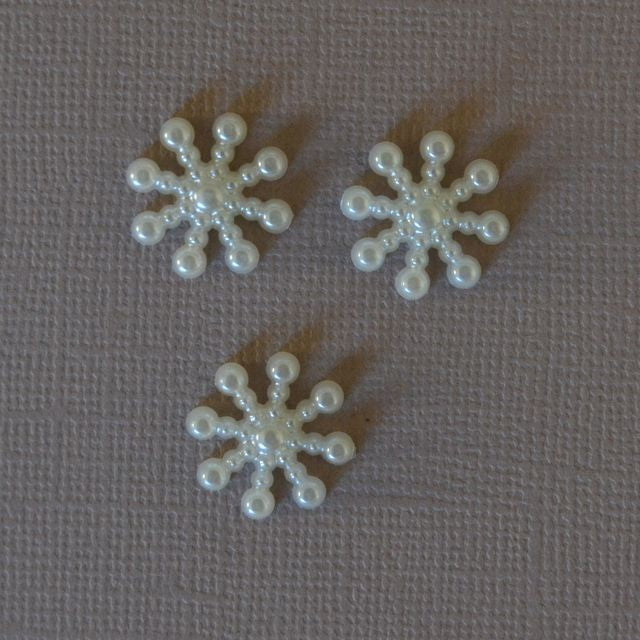 Lot de 3 flocons