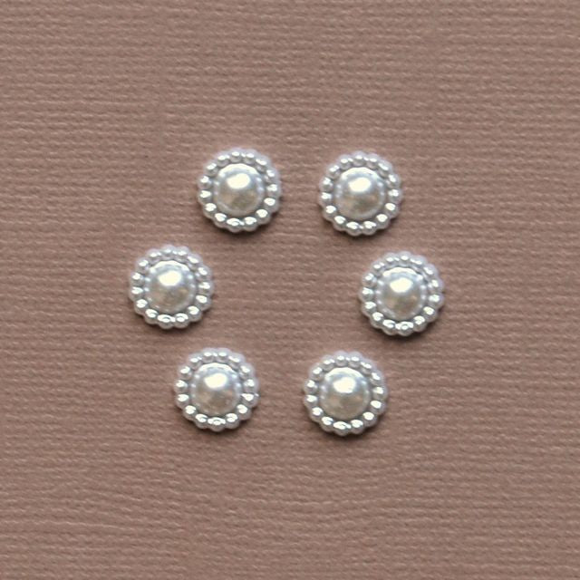 6 mini perles 8mm