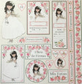 Papier Dayka Trade Décor demoiselle