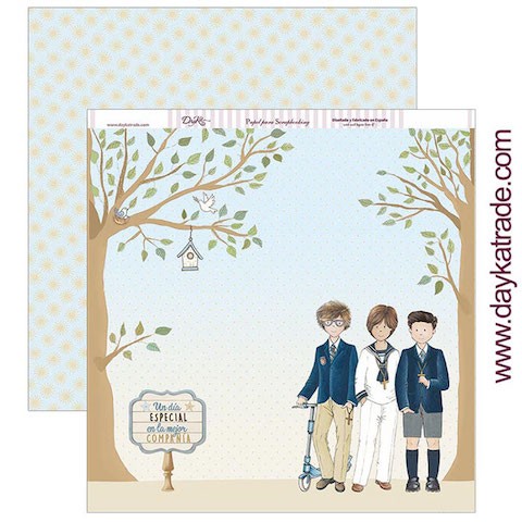 Papier Dayka Trade Jeunes hommes trottinette
