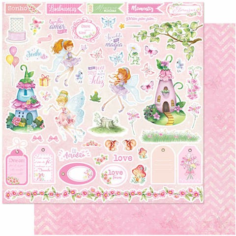Papier litoarte Elements des fées
