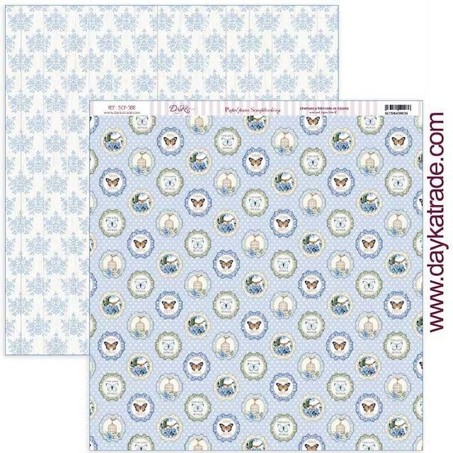 Papier Dayka Trade Nature in blue