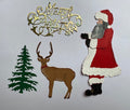 Grand père Noël rouge