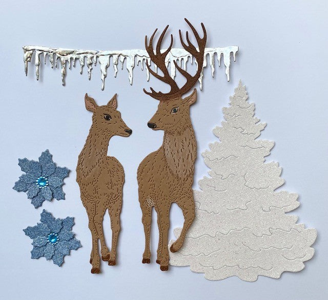 Le couple biche-renne