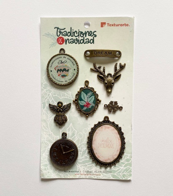 Lot d’embellissements Noel Texturarte