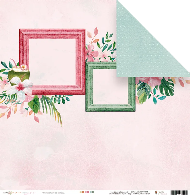 Papier JUJU Paraiso Tropical