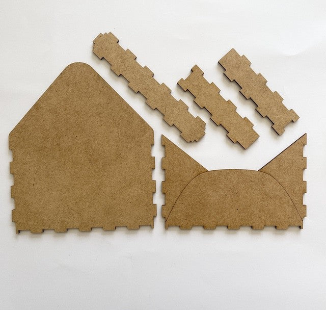 Mini enveloppe en bois