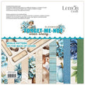 Bloc de papiers Lemon Craft 20/20 collection Forget Me Not