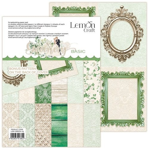 Bloc de papiers 15/20 cm Lemon Craft Collection mariage