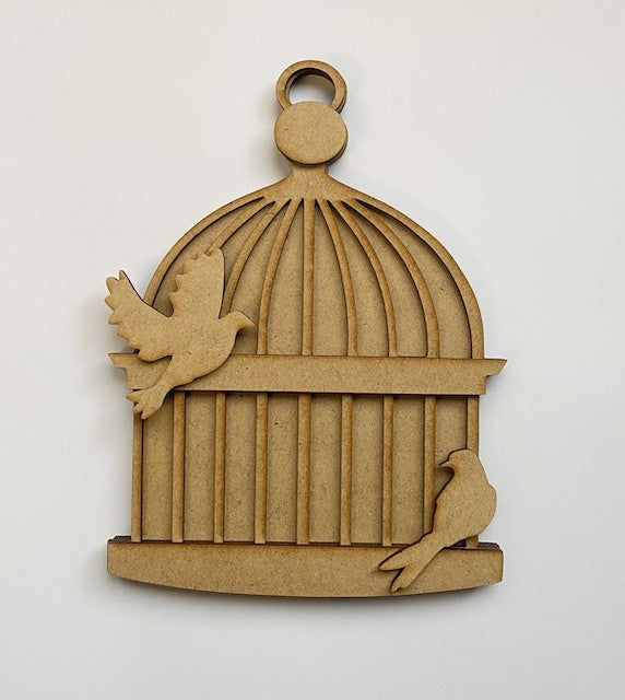 Mini album cage à oiseaux