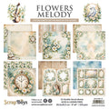 Bloc de papiers ScrapBoys 20/20 Flowers Melody