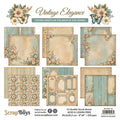 Bloc de papiers ScrapBoys 20/20 Vintage Elegance