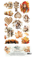 Lot de papiers de découpes Alchemy of Art In Autumn Colors