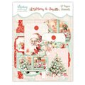 Lot d'éléments découpés Mintay papers collection Merry and Joy