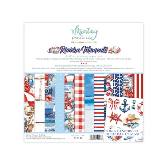 Bloc de papiers 20/20 Mintay Papers Riviera