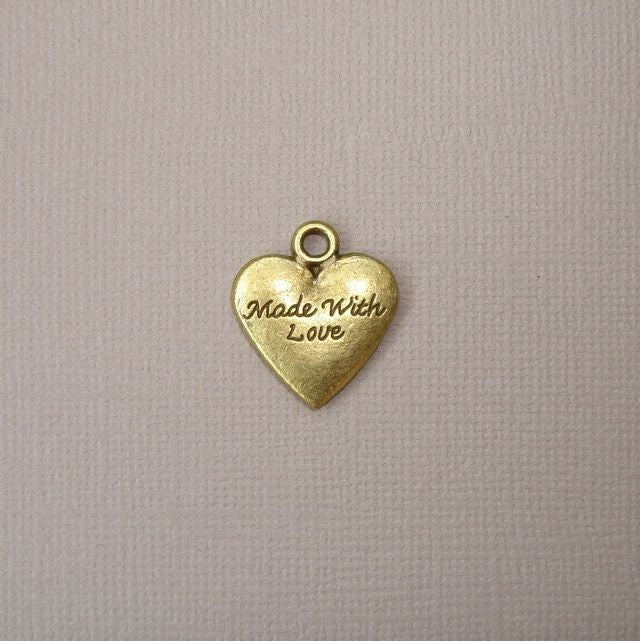 Coeur doré " made with love"