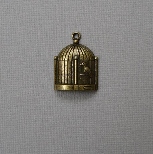 Cage a oiseau bombée