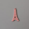 Tour Eiffel en résine rose