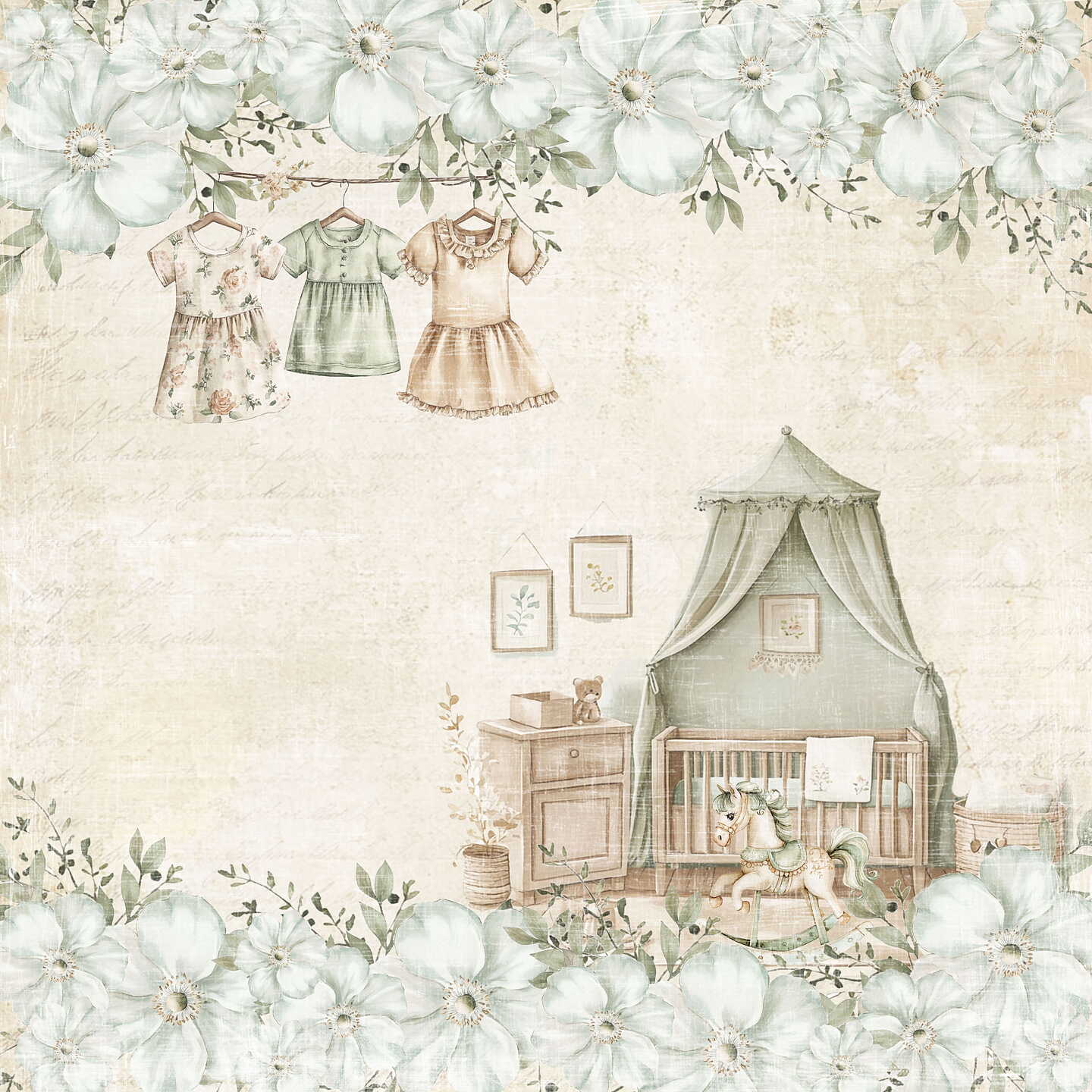 Lot de papiers 20/20 cm Reprint collection Cutie