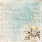 Lot de papiers 20/20 cm Reprint collection The bookshop