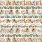 Lot de papiers 20/20 cm Reprint collection The bookshop