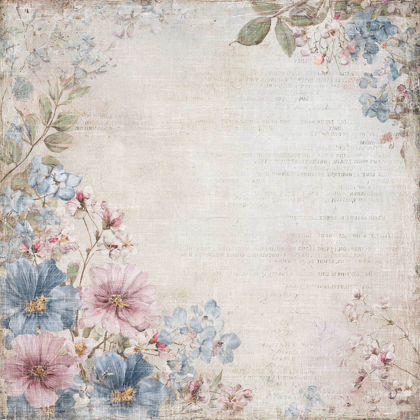 Lot de papiers 20/20 cm Reprint collection Happiness