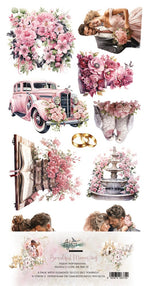Lot de papiers de découpe Alchemy of art Beautiful Memories