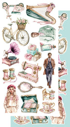 Lot de papiers de découpes Alchemy of art Dreamy Dreams