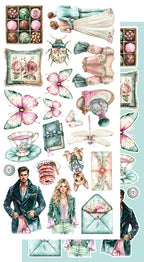 Lot de papiers de découpes Alchemy of art Dreamy Dreams
