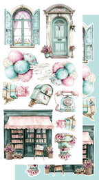 Lot de papiers de découpes Alchemy of art Dreamy Dreams