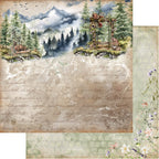 Lot de papiers 20/20 Alchemy of Art collection Friends of the forest