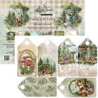 Lot de papiers 20/20 Alchemy of Art collection Friends of the forest