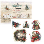 Lot de papiers 20/20 Alchemy of art Ho Ho Ho