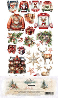 Lot de papiers de découpe Alchemy of art Ho Ho Ho