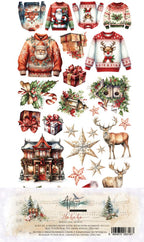 Lot de papiers de découpe Alchemy of art Ho Ho Ho