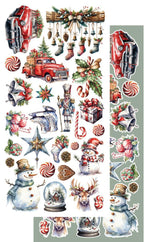 Lot de papiers de découpe Alchemy of art Ho Ho Ho