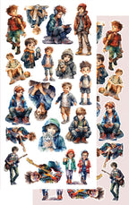 Lot de papiers de découpe Alchemy of art Happy Time
