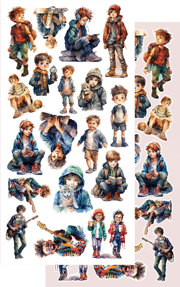 Lot de papiers de découpe Alchemy of art Happy Time