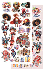 Lot de papiers de découpe Alchemy of art Happy Time