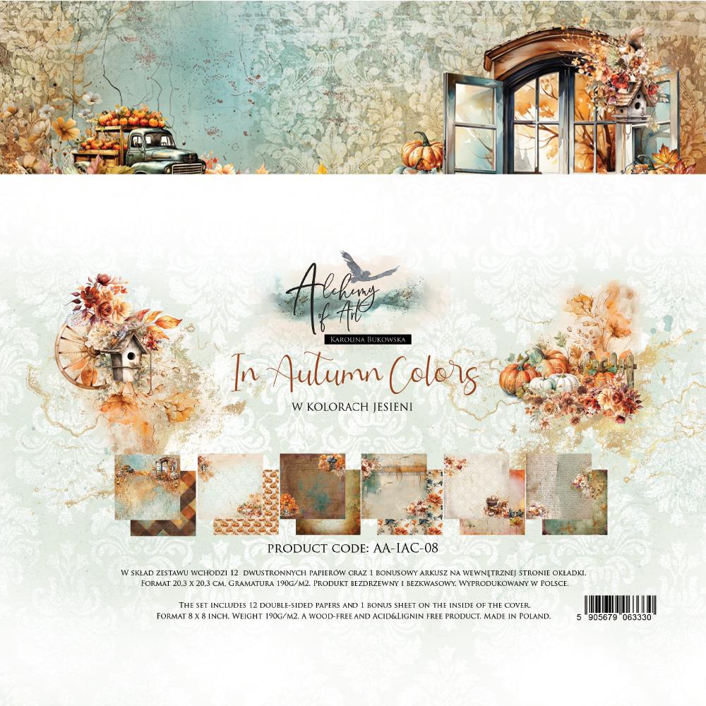 Lot de papiers 20/20 Alchemy of art In Autumn Colors