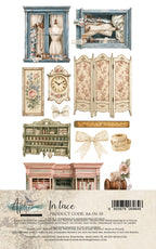 Lot de papiers de découpe Alchemy of art In Lace