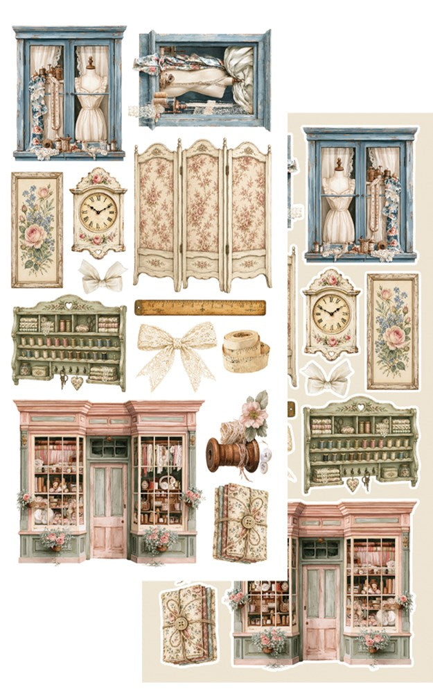 Lot de papiers de découpe Alchemy of art In Lace