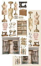 Lot de papiers de découpe Alchemy of art In Lace