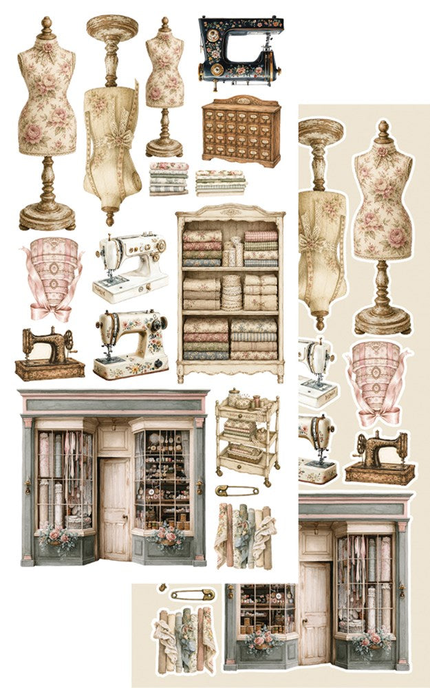 Lot de papiers de découpe Alchemy of art In Lace