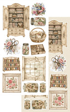 Lot de papiers de découpe Alchemy of art In Lace