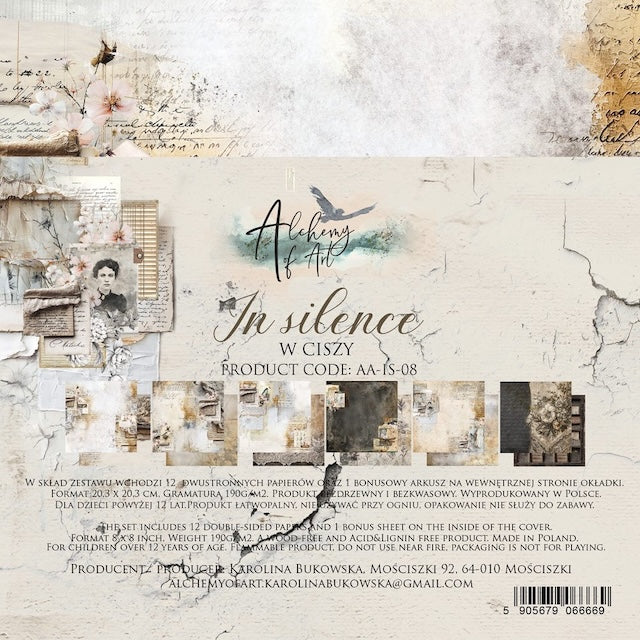 Lot de papiers 20/20 Alchemy of art In silence