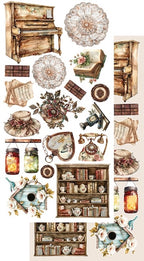 Lot de papiers de découpe Alchemy of art In silence