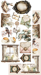 Lot de papiers de découpe Alchemy of art In silence