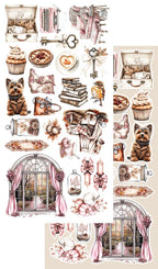 Lot de papiers de découpe Alchemy of art Lovely Autumn